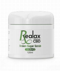 Realax CBD Brown Sugar Scrub – 300..., realax cbd