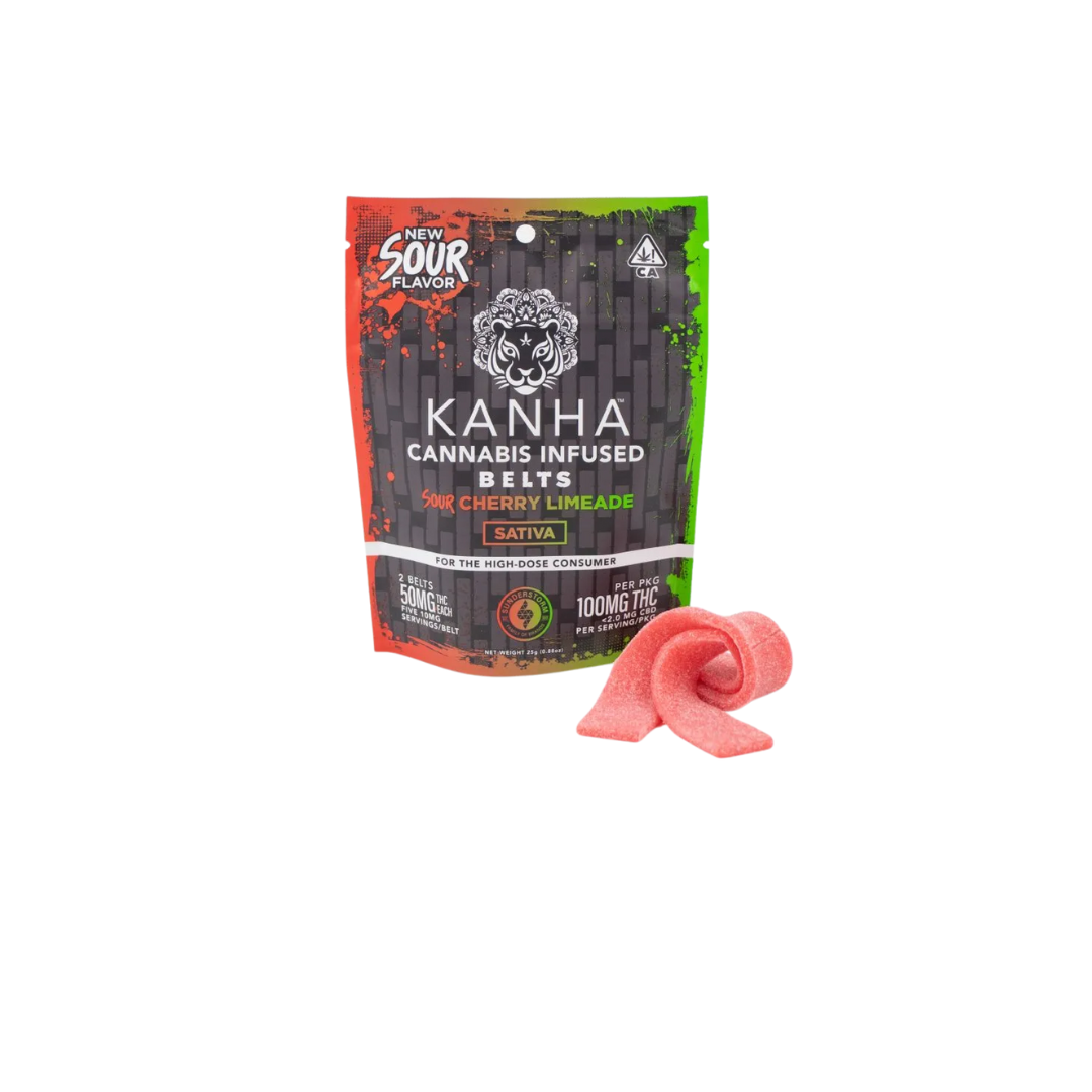 100MG Sour Belts - Kanha