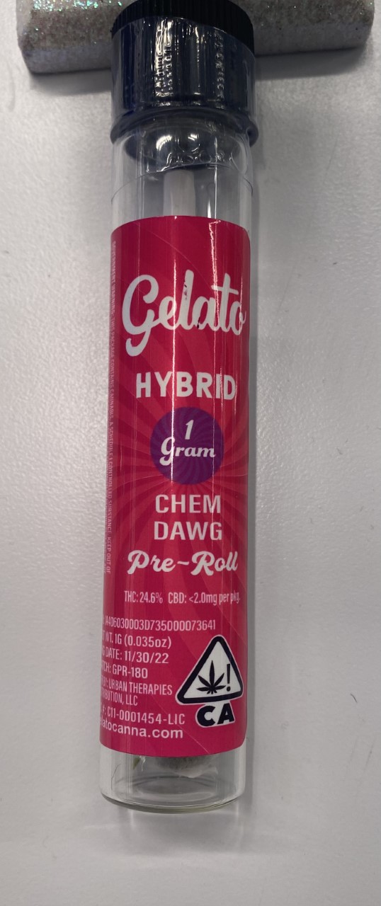 1g Preroll - Gelato