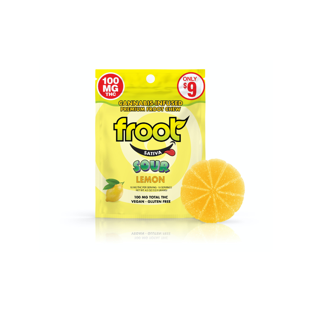 Sour Lemon Single Gummy - Froot
