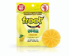 Sour Lemon Single Gummy | FROOT | Recreational Marijuana Sour Lemon Single Gummy, Froot
