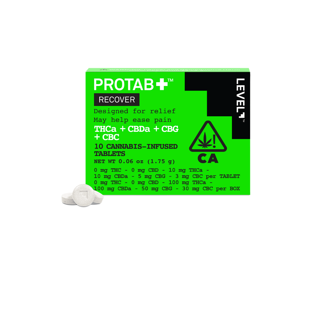 THCa:CBDa:CBG:CBD Tablets - LEVEL