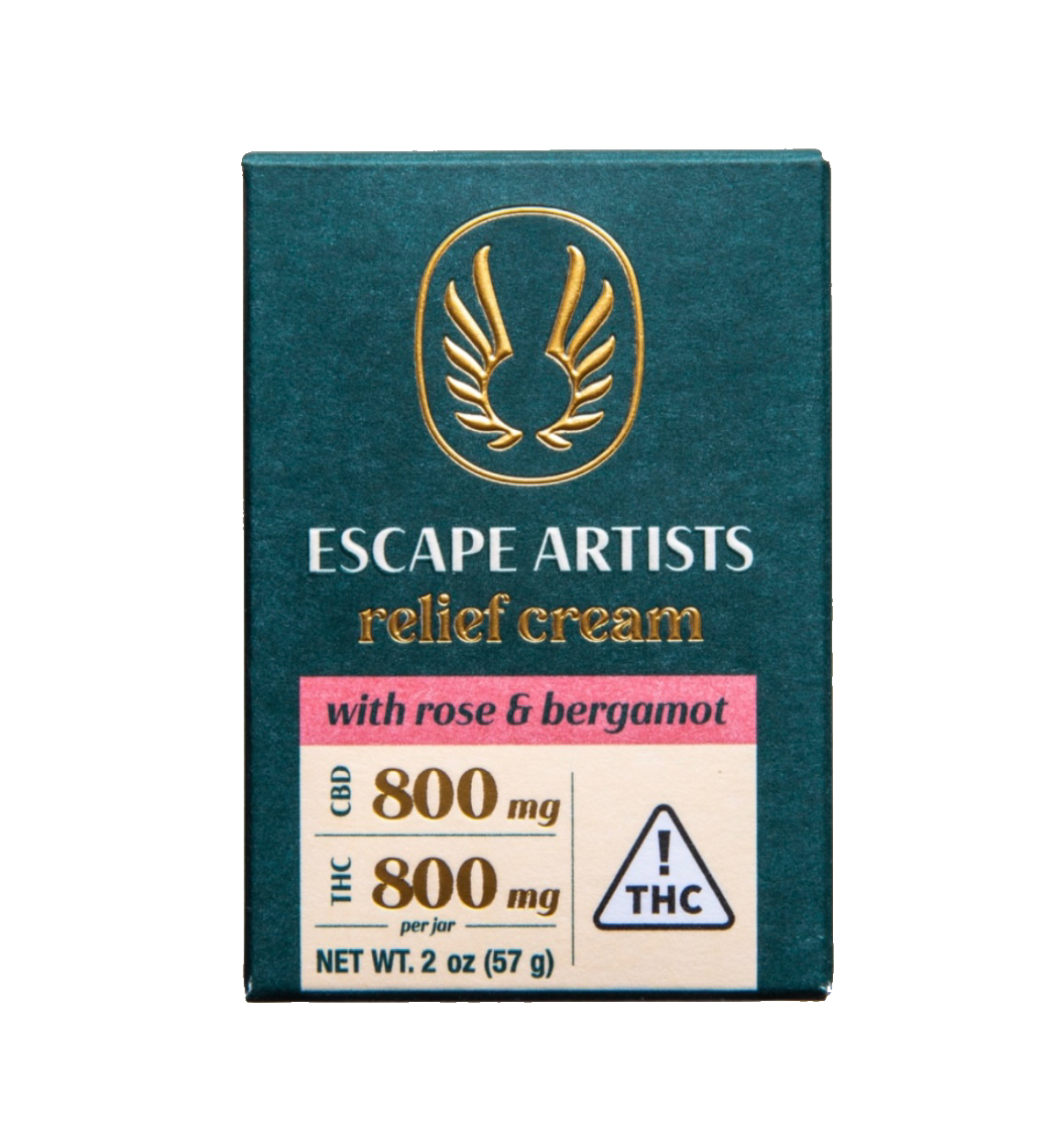 1:1 Rose Bergamot Relief Cream - Escape Artists