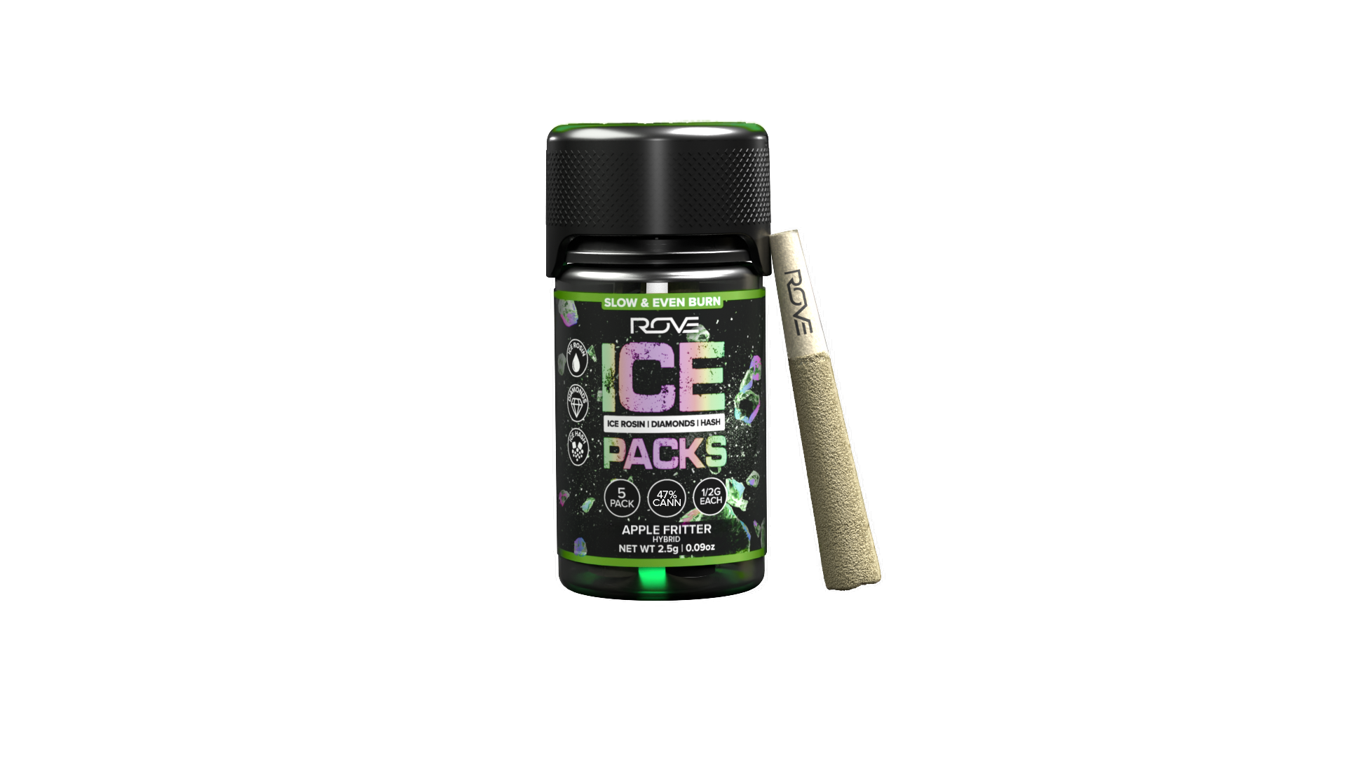 Apple Fritter Ice Packs rosin Infused rosins - Rove