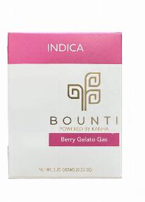 Berry Gelato Gas Cartridge, bounti