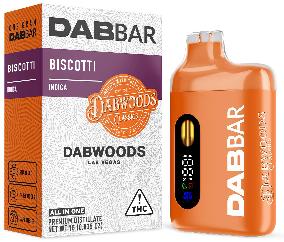 Biscotti Disposable, dab bar