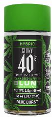 Blue Burst 4pk Infused Blunts | STIIIZY | Recreational Marijuana Blue Burst 4pk Infused Blunts, stiiizy