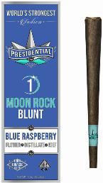 Blue Raspberry Moon Rock Blunt | PRESIDENTIAL | Recreational Marijuana Blue Raspberry Moon Rock Blunt, presidential