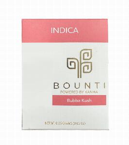 Bubba Kush Cartridge | BOUNTI | Recreational Marijuana Bubba Kush Cartridge, bounti