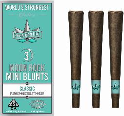 Classic Moon Rock Infused Mini Blunts | PRESIDENTIAL | Recreational Marijuana Classic Moon Rock Infused Mini Blunts, presidential