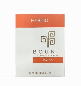 Fire OG Cartridge | BOUNTI | Recreational Marijuana Fire OG Cartridge, bounti