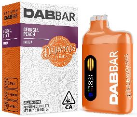 Georgia Peach Disposable, dab bar