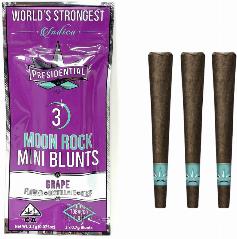 Grape Moon Rock Infused Mini Blunts | PRESIDENTIAL | Recreational Marijuana Grape Moon Rock Infused Mini Blunts, presidential