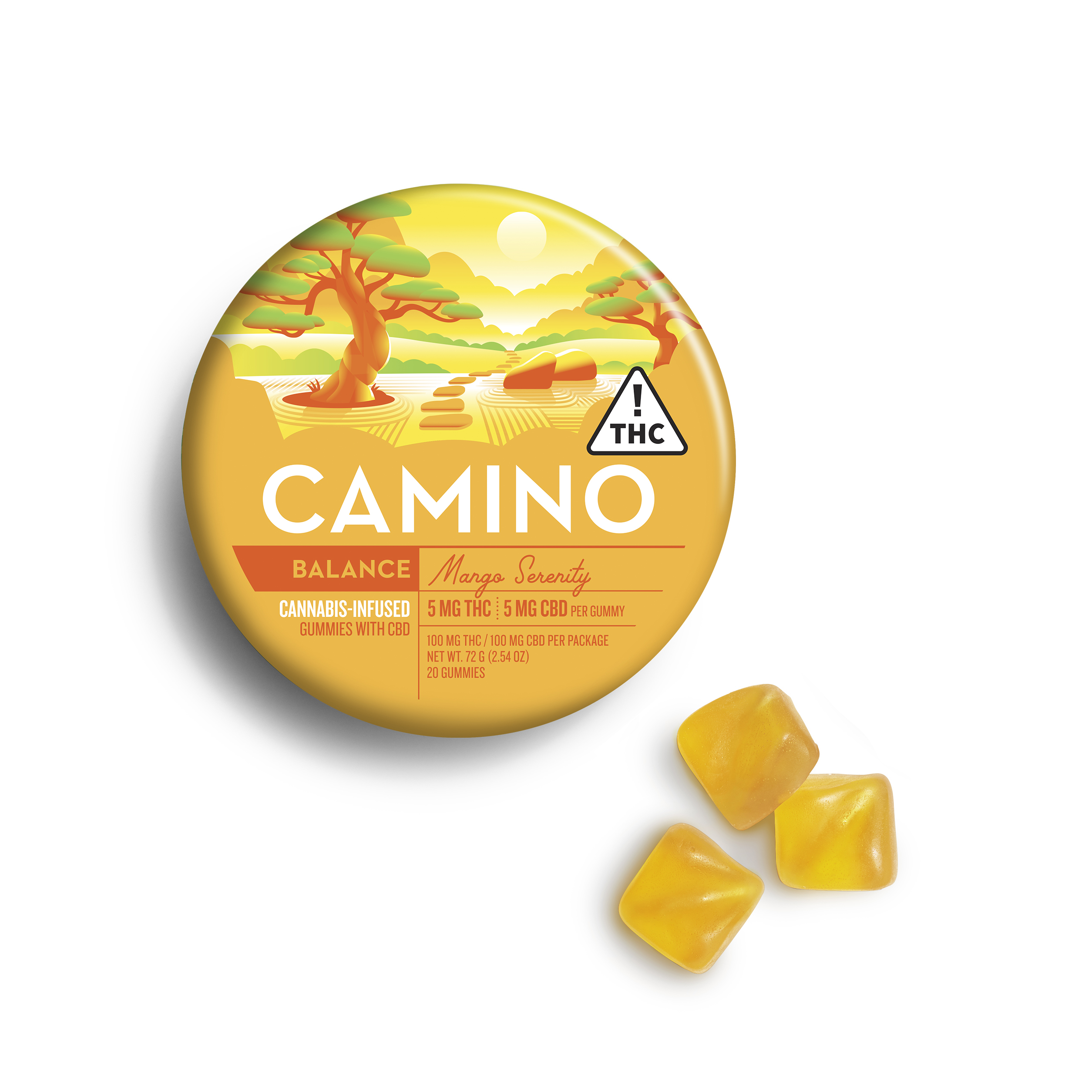 Mango Serenity 1:1 CBD Balance - Camino