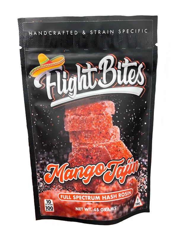 Mango Tajin rosin Gummy Bites - Flight Bites