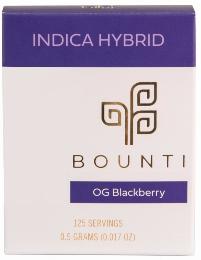 OG Blackberry | BOUNTI | Recreational Marijuana OG Blackberry, bounti