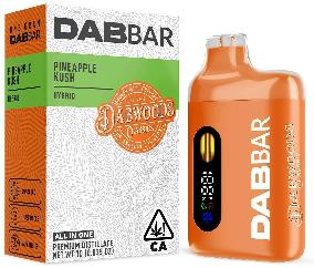 Pineapple Kush Disposable, dab bar