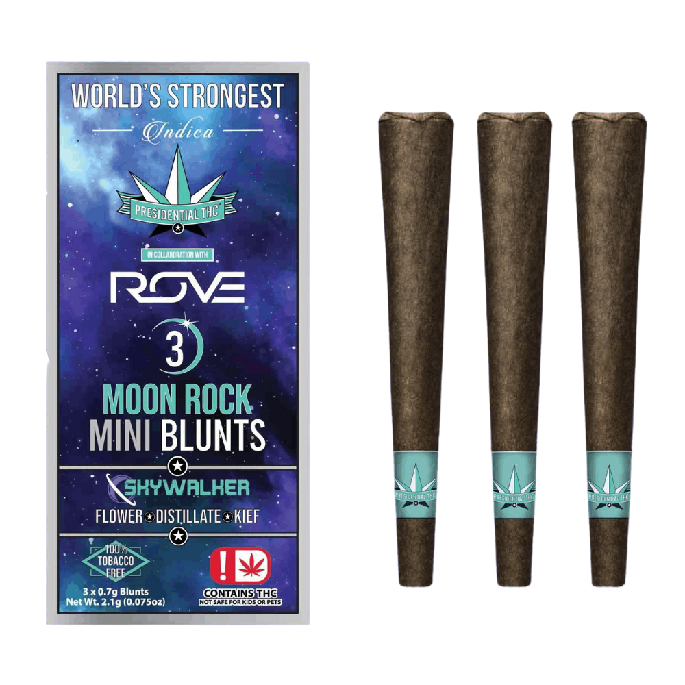 Rove: Skywalker Moon Rock Infused Mini Blunts - Presidential