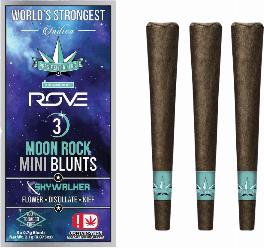 Rove: Skywalker Moon Rock Infused Mini Blunts | PRESIDENTIAL | Recreational Marijuana Rove: Skywalker Moon Rock Infused Mini Blunts, presidential