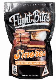 S'mores rosin Gummy Bites, flight bites
