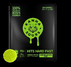 Sour Melon Rush Hybrid Rosin | KANHA | Recreational Marijuana Sour Melon Rush Hybrid Rosin, kanha