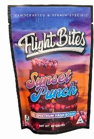 Sunset Punch Rosin Gummy Bites | FLIGHT BITES | Recreational Marijuana Sunset Punch Rosin Gummy Bites, flight bites