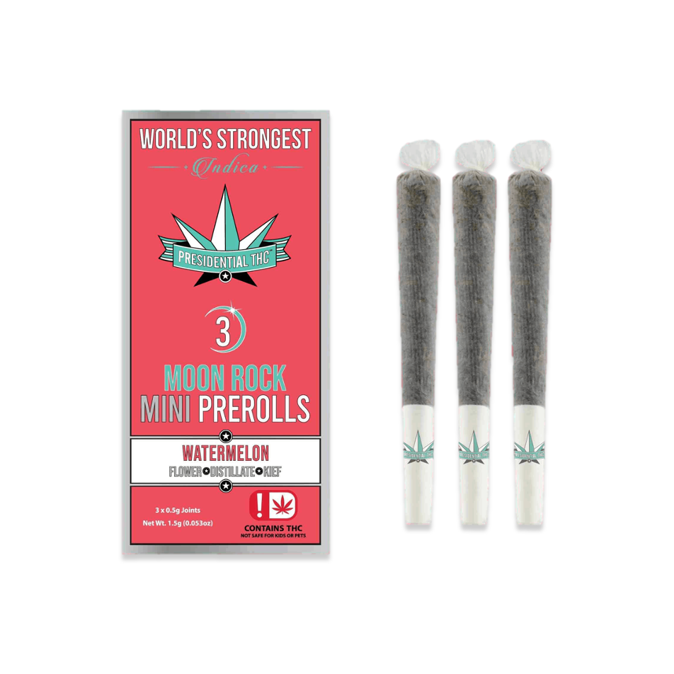 Watermelon Moon Rock rosins - Presidential