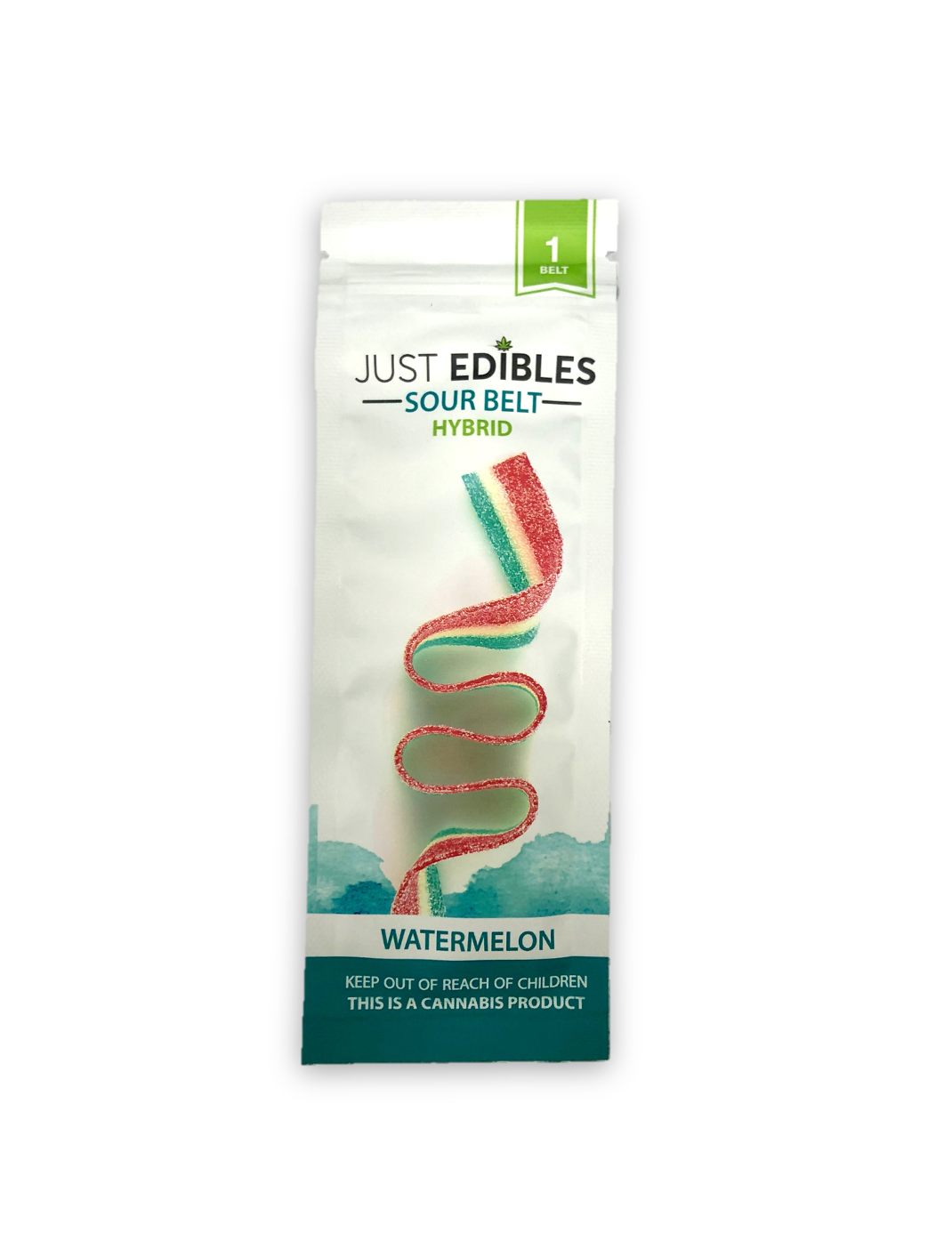 Watermelon Sour Belt Just Edibles
